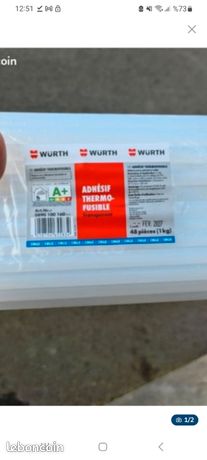 Wurth bâtons de colle 1kg