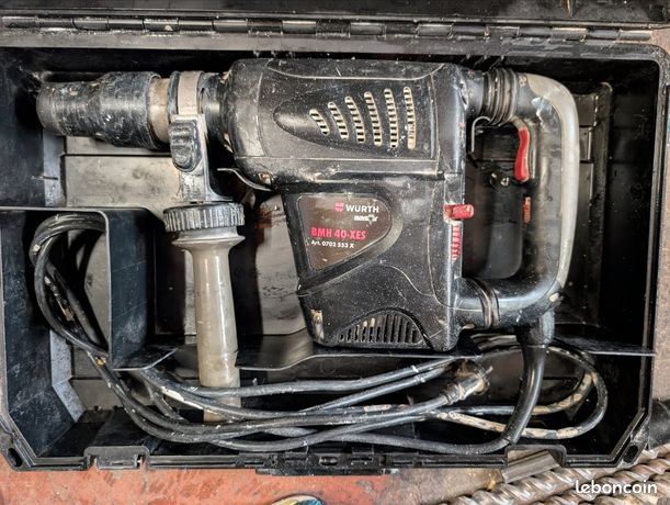 Wurth BMH 40-XES + mèches béton