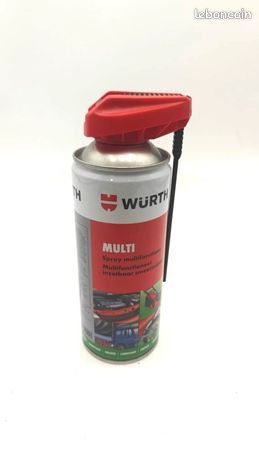 Würth Multi Lubrifiant Multifonction et Dégrippant Aérosol 400 ml
