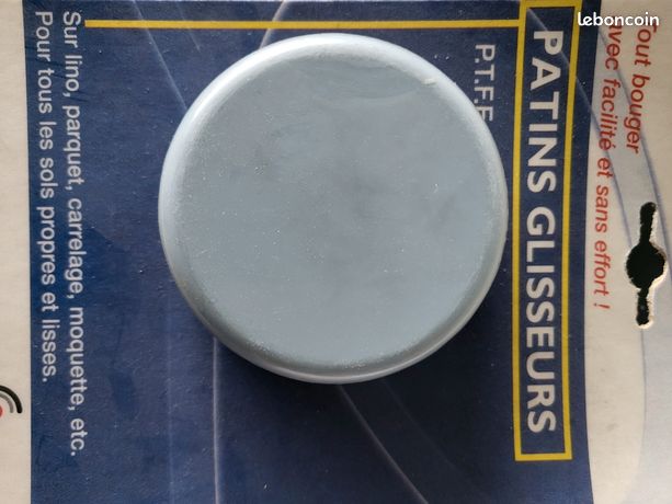 X4 patins glisseur PTFE diamètre 75cm