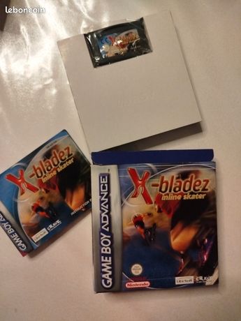 X bladez inline skater gba Nintendo game boy advance