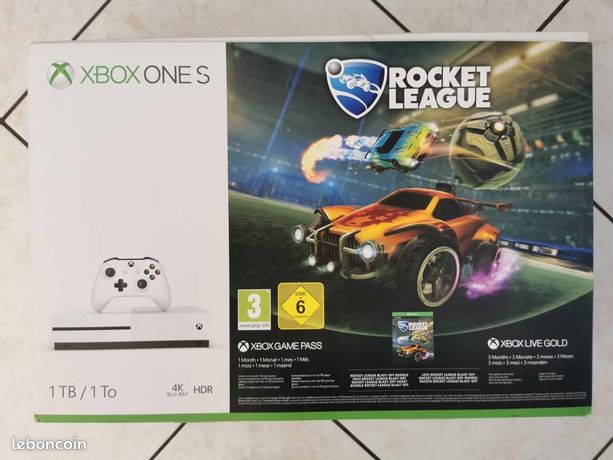 XBox One S 1T + 6 jeux dont 4