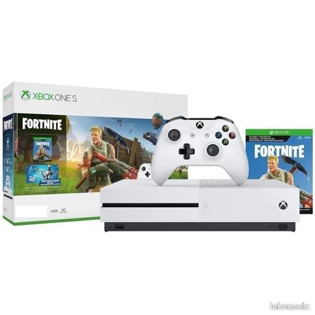 Xbox one s 500go blanc avec manette originale xbox avec fortnite