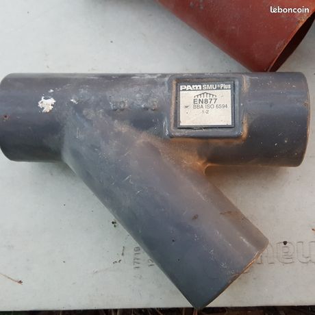 Y en fonte 50 mm 45°