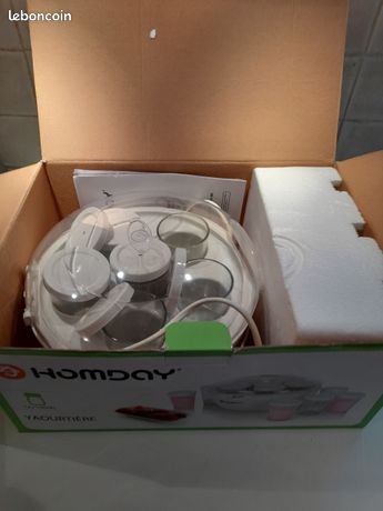 Yaourtière électrique 6 pots impeccable