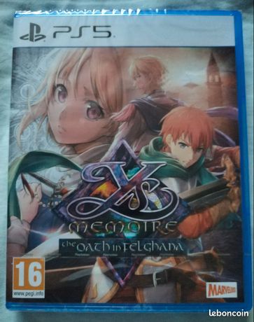 Ys mémoire the oath in felghana ps5