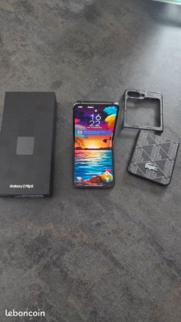 Z flip 5 256g Coque Lacoste Octobre 2025