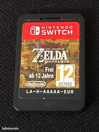 Zelda breath of wild switch