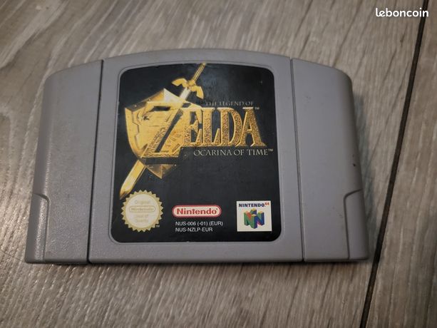 Zelda ocarina of time nintendo 64 TBE