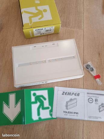 ZEMPZER LTE-3050EX Toledo bloc d'evacuation sati Ni-cd ip67/ik07 45lms étanche