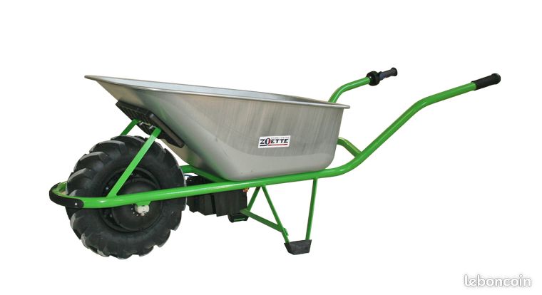 ZOETTE Brouette électrique CLAS 100 Litres- Démo à NAVILLY