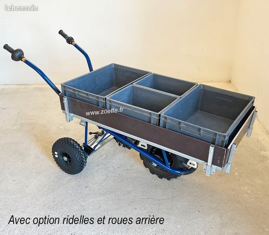 ZOETTE PRO PRIMEUR Brouette électrique- Démo à NAVILLY