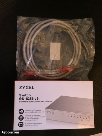 Zyxel GS108B V3 +Cable